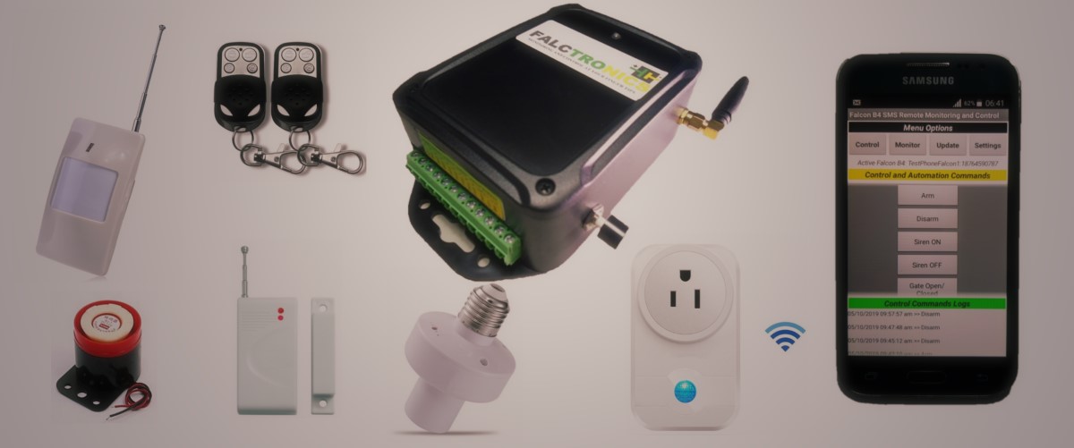 Falcon B4 Remote Monitoring and Control